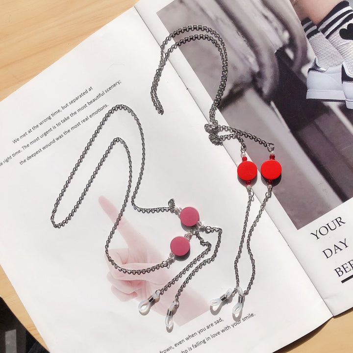 Stylische Dual-Strang Brillenhalterkette Karnz
