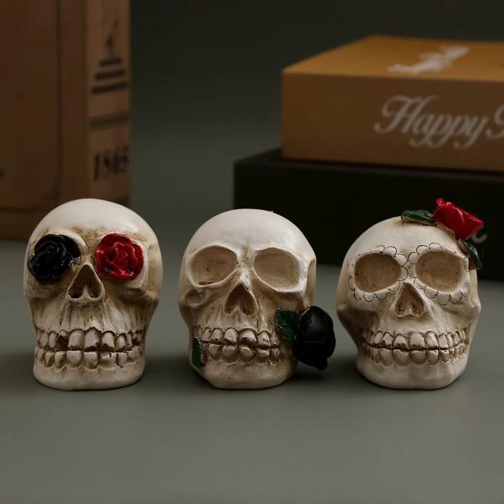Dekorative LED Totenkopf-Lampe Karnz