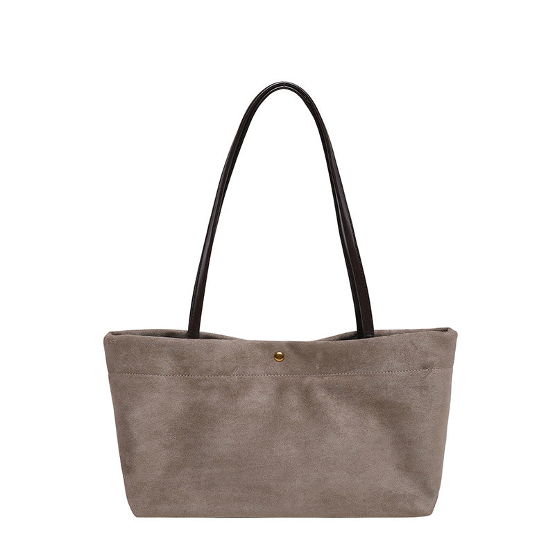 Wildleder Schulter Tote Bag Karnz