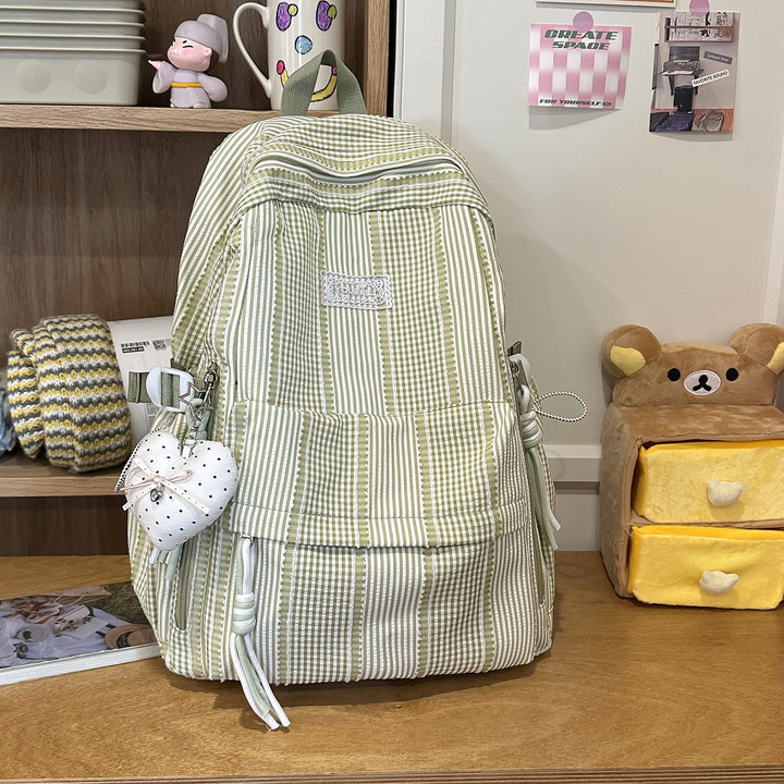 Stylische gestreifte Freizeit-Rucksack Karnz