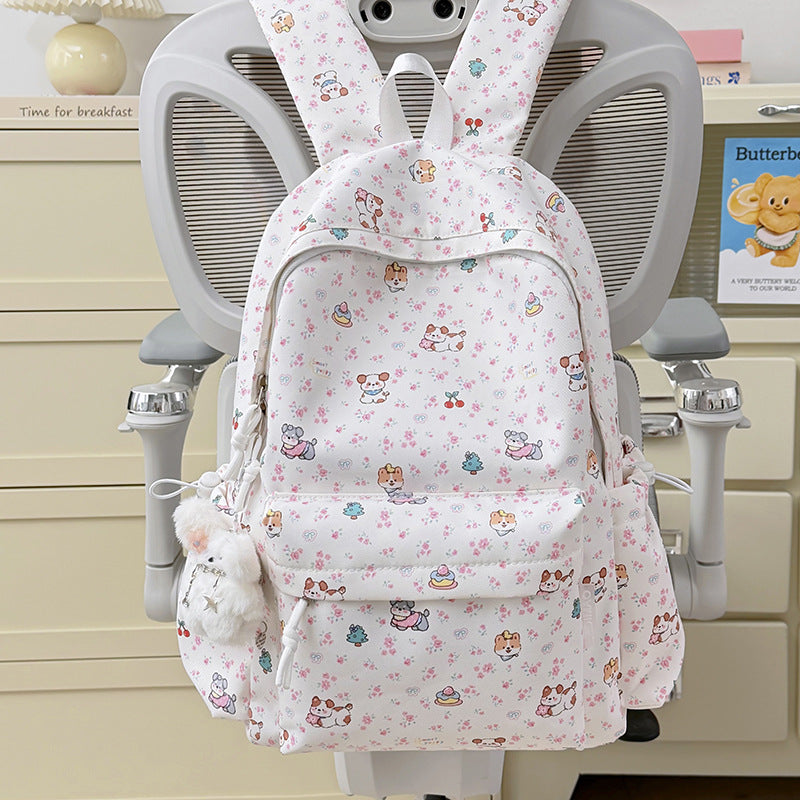 süßes Hasenohren-Rucksack