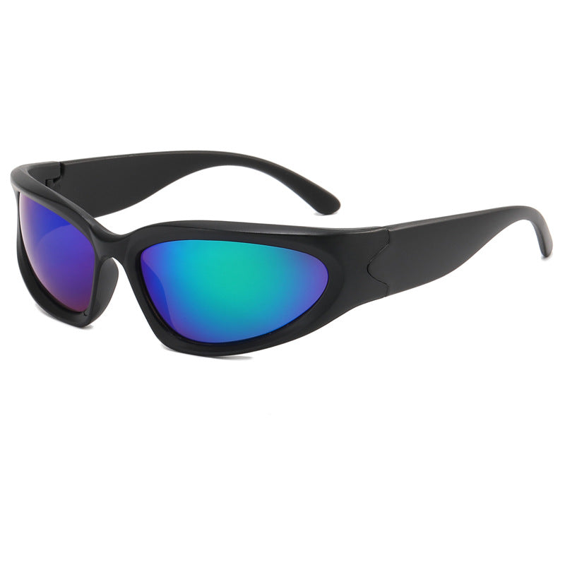 Damen Sportliche Schutz-Sonnenbrille Karnz