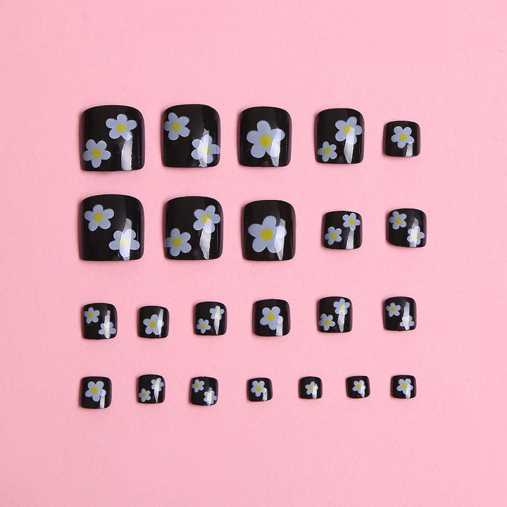 Floral Design Press-On Nagelset Karnz
