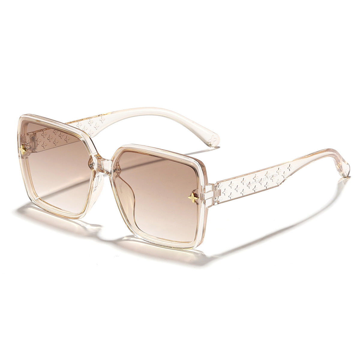 Damen oversized Sonnenbrille mit elegantem Rahmen und UV-Schutz Karnz