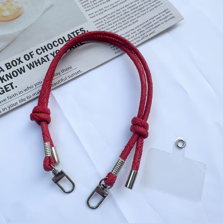 Premium geflochtener Lanyard mit ID-Halter Karnz