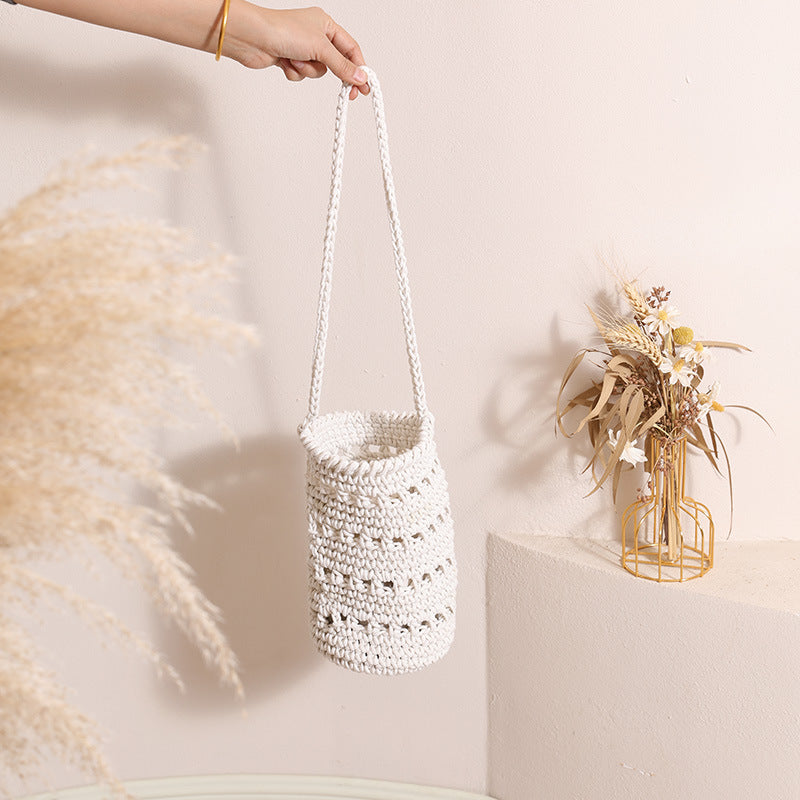 Damen Handgefertigte Makramee Tasche Karnz
