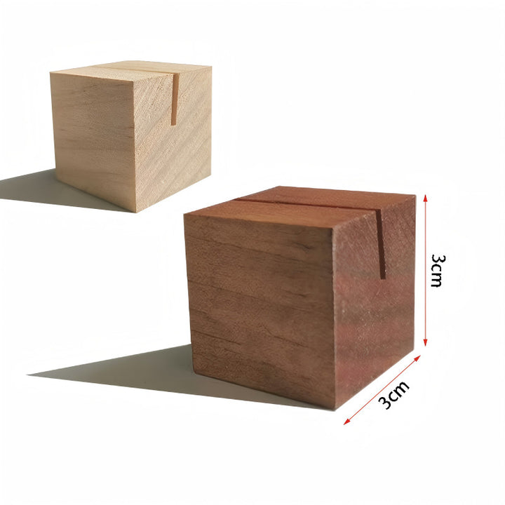 Dekorative Holzblockfigur Karnz