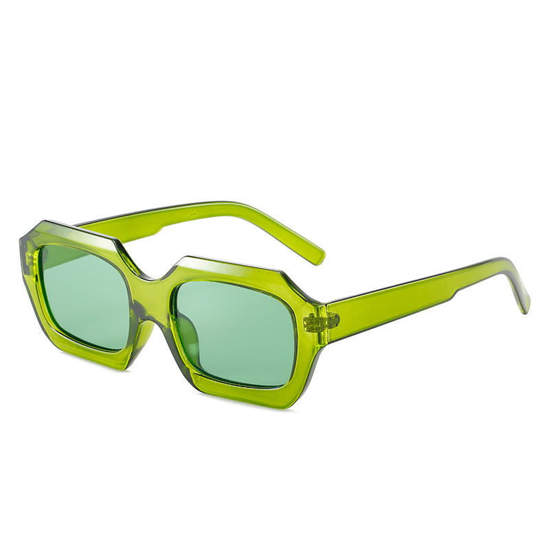 Damen modische Sonnenbrille im einzigartigen achtkantigen Design Karnz