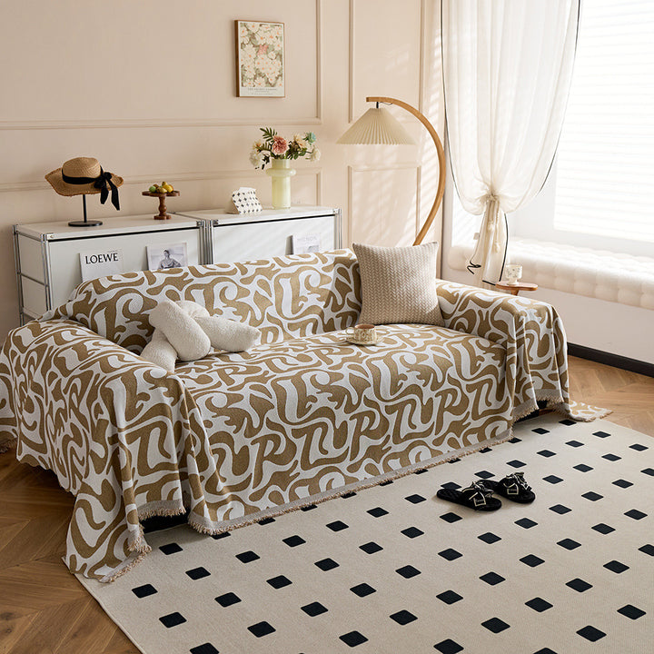 Künstlerisches gemustertes Sofawurfdecke