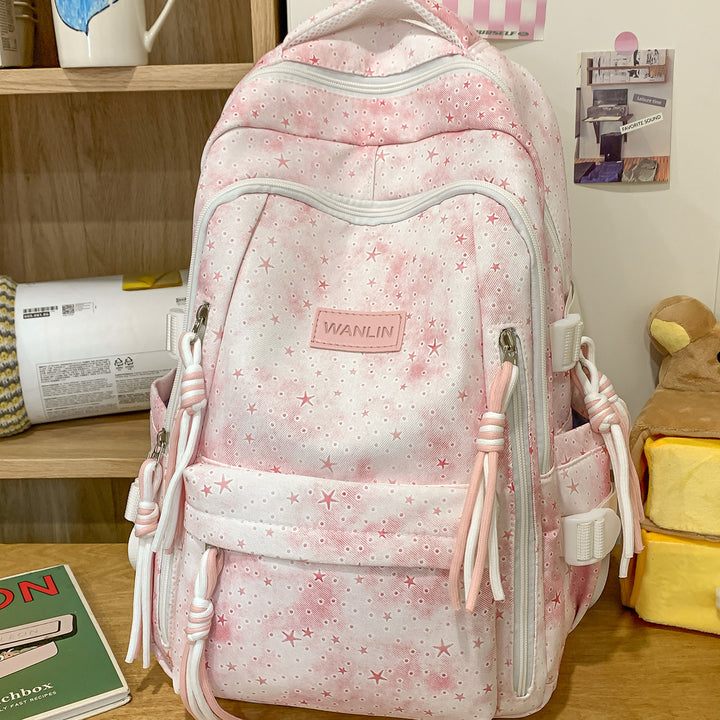 Stylische Sternmuster-Rucksack Karnz 1791205965