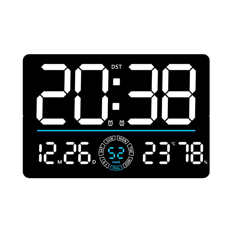 Digitaler Multifunktionswecker mit Hygrometer und Temperaturanzeige Karnz