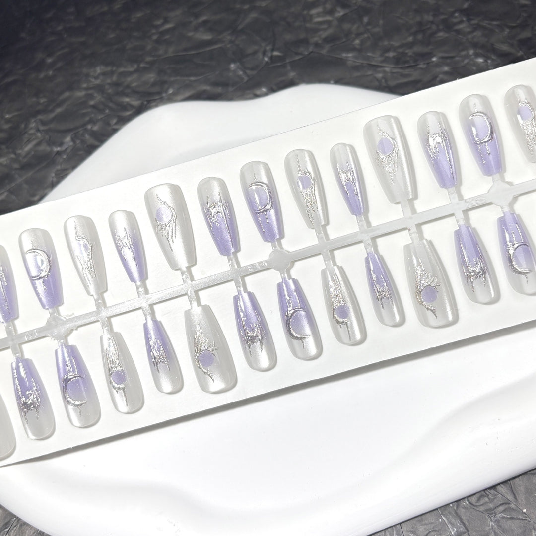 Kosmisches Themen Press-On Nagelset