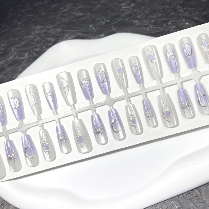 Kosmisches Themen Press-On Nagelset