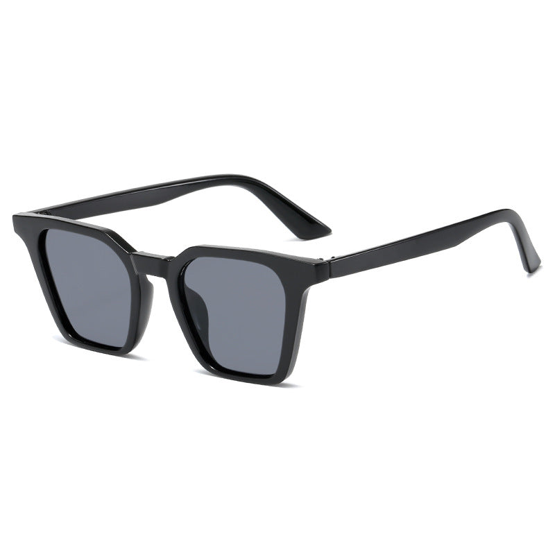 Damen quadratische Sonnenbrille mit markantem Schilddesign und UV-Schutz Karnz