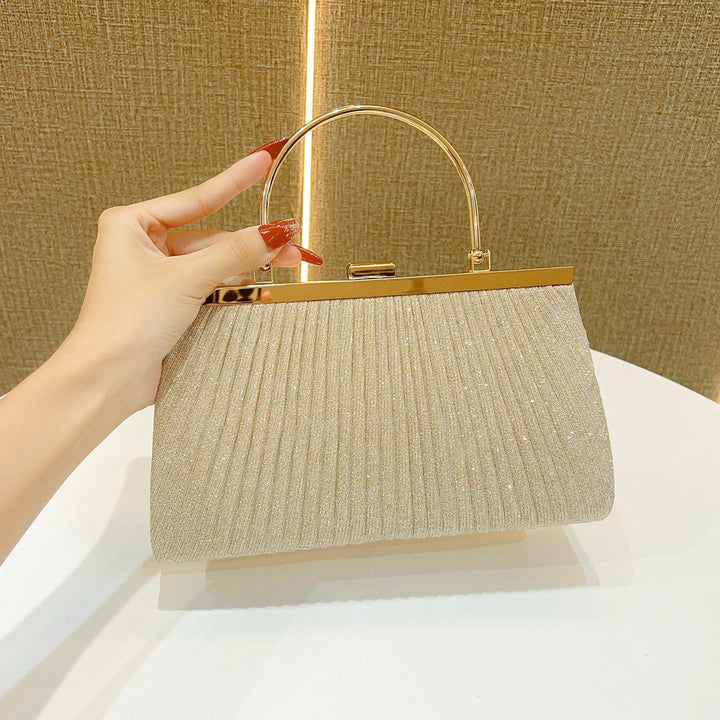 Falten-Abendhandtasche