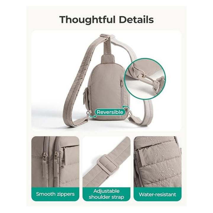 Modulare Crossbody-Tasche mit Mehreren Fächern Karnz