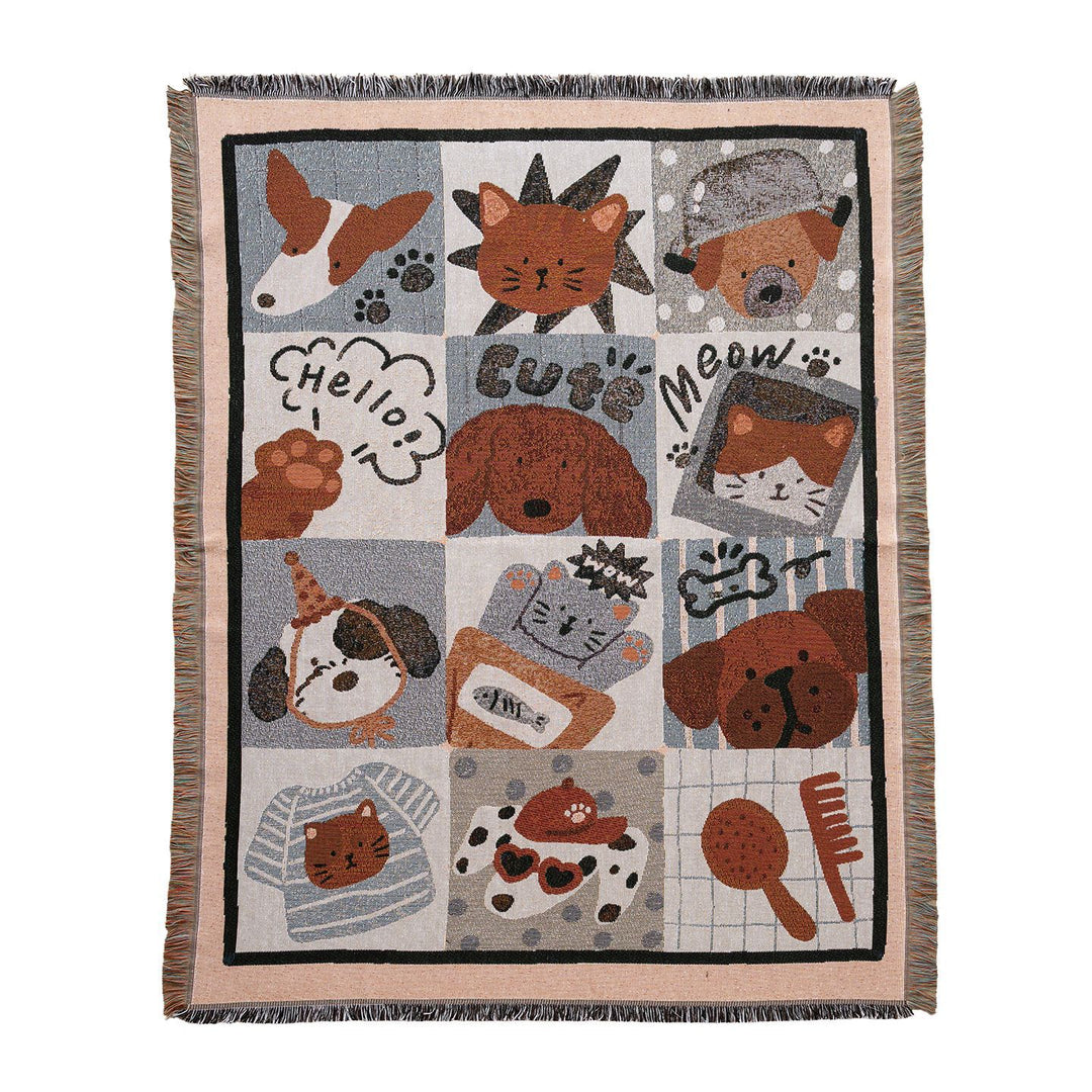 Tiermotiv Kuscheldecke