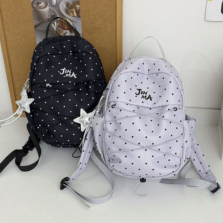 Polka Dot Freizeit Rucksack Karnz 1791205839