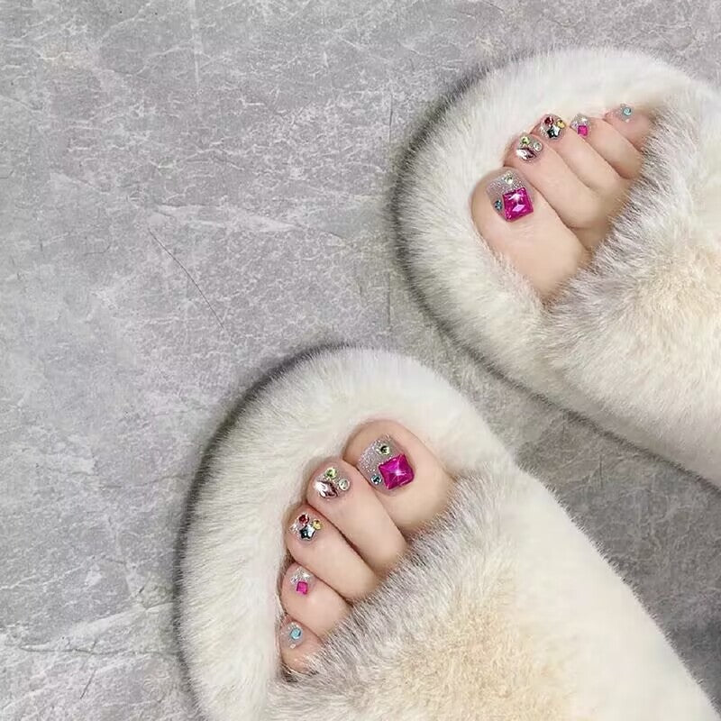 Professionelle Pediküre Nail Art Karnz