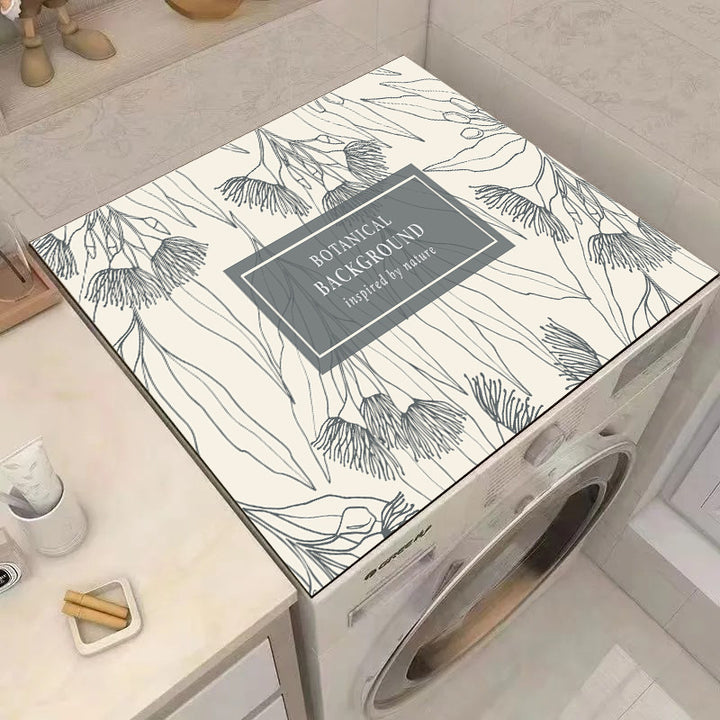 Vintage Floral Decorative Laundry Mat Karnz