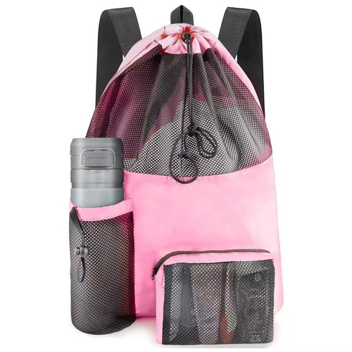 Unisex Reise-Rucksack mit Netzfächern und isolierendem Innenfach Karnz