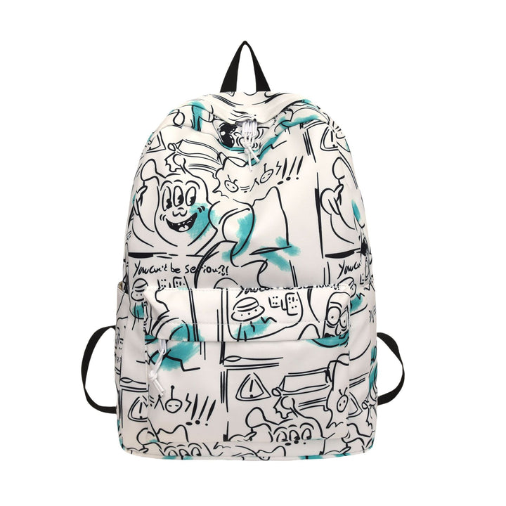 Grafikdruck Kordelzug Rucksack Karnz