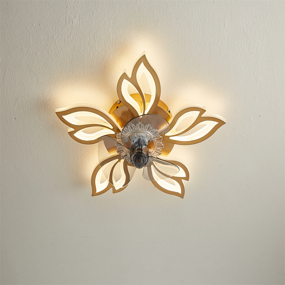 Florale Deckenventilator Leuchte