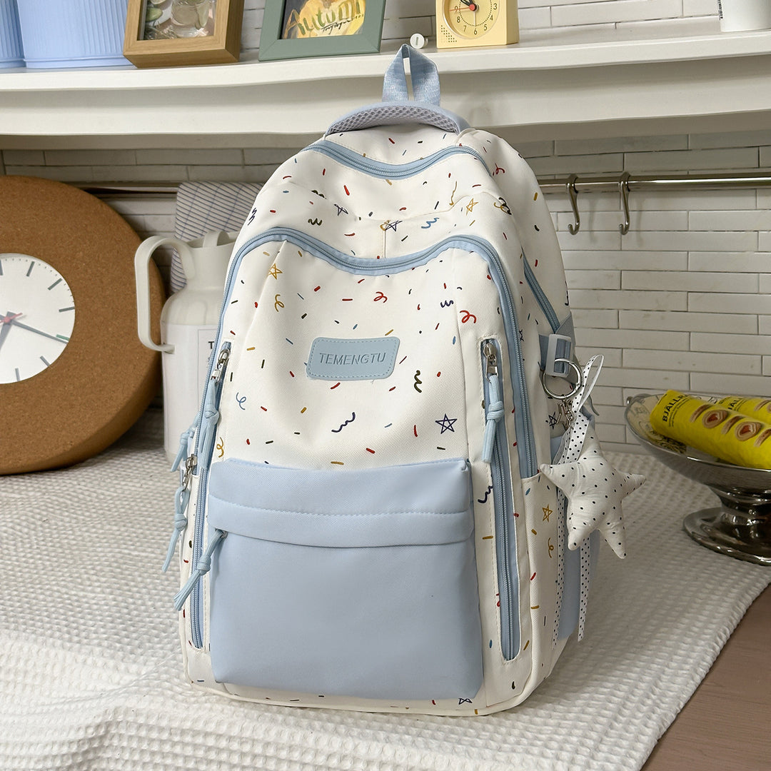 Trendy Dekorative Gemusterte Rucksack Karnz