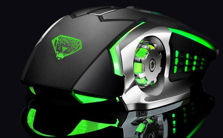 Ergonomische RGB Gaming Maus Karnz