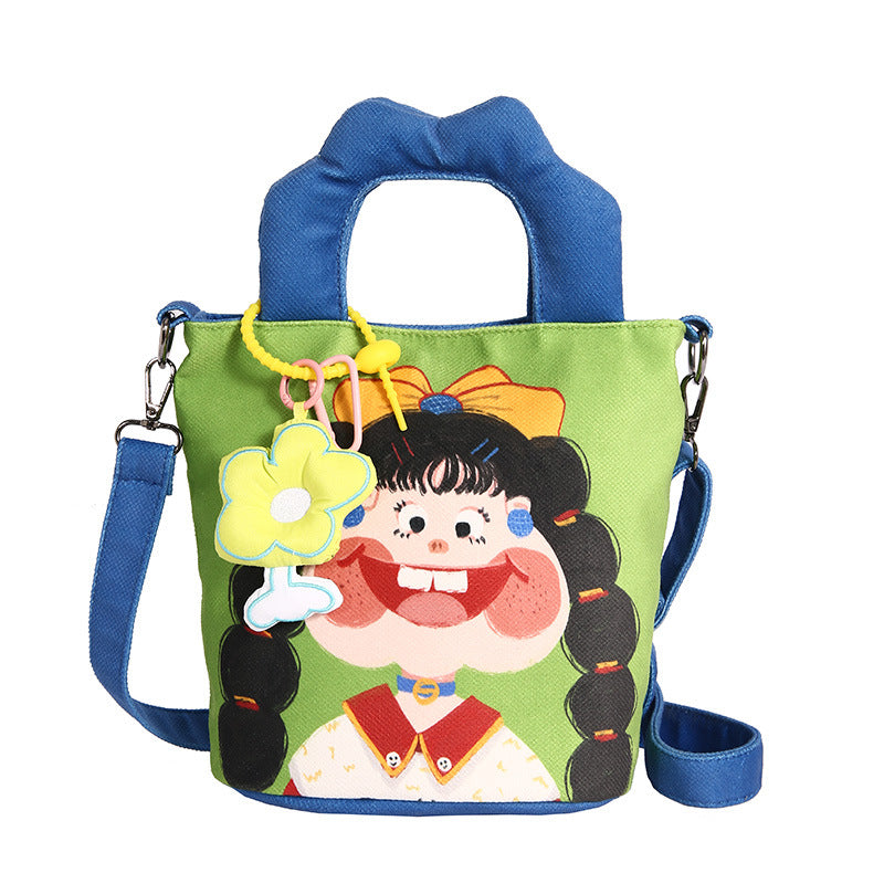 Plüsch-Handtasche Im Frechen Kindermotiv Karnz