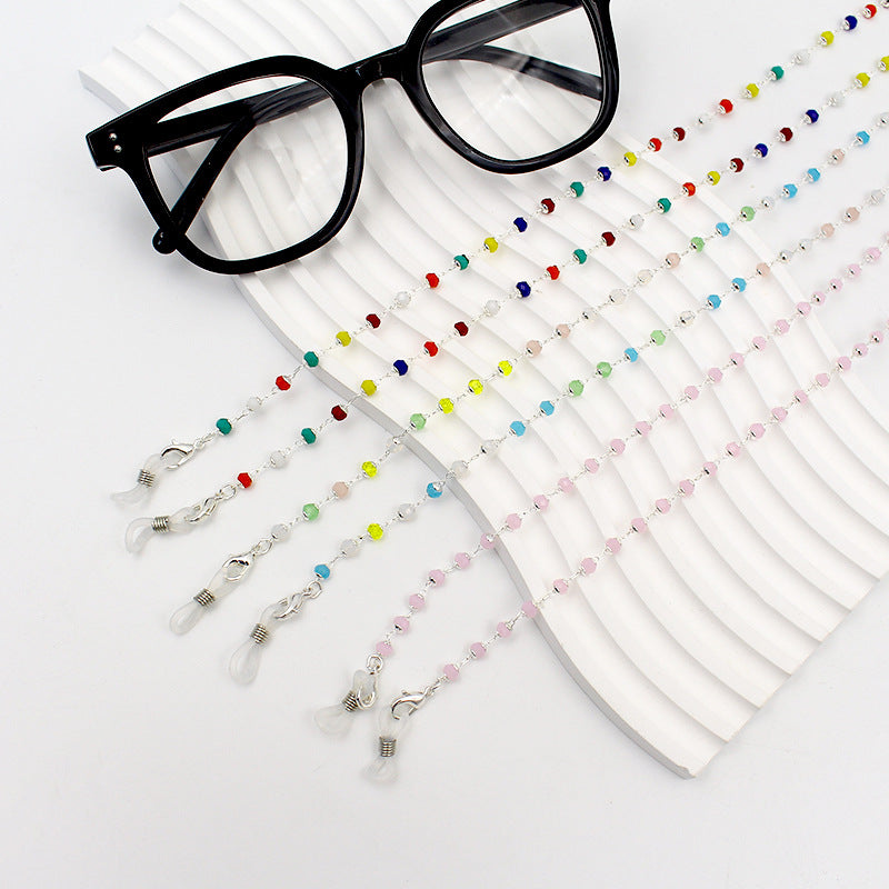 Stylische Perlen-Brillen-Kette Karnz