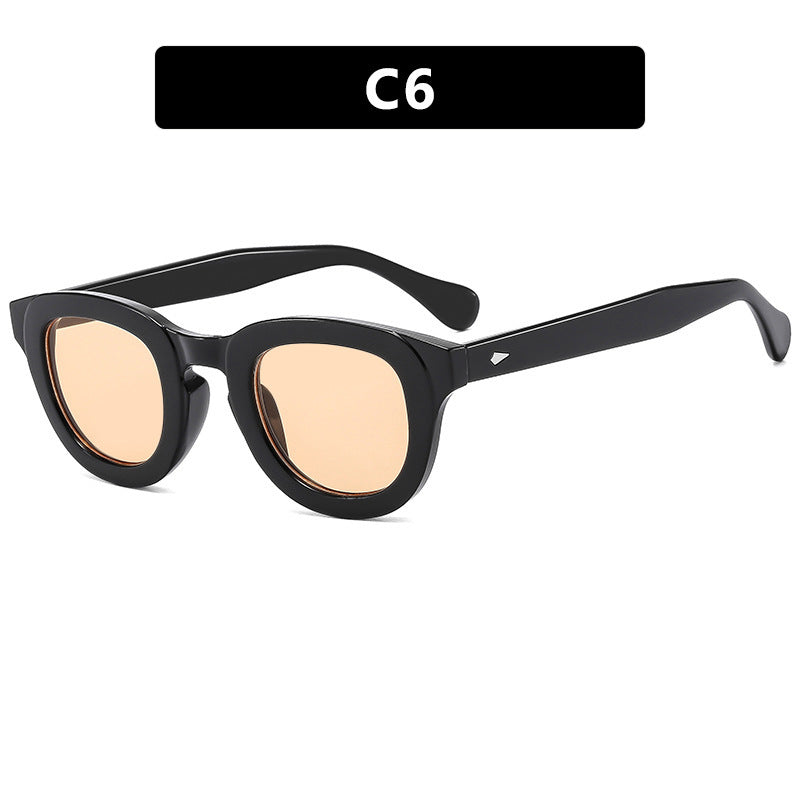 Damen stilvolle Cat-Eye Sonnenbrille mit elegantem Rahmen und polarisierenden Gläsern Karnz