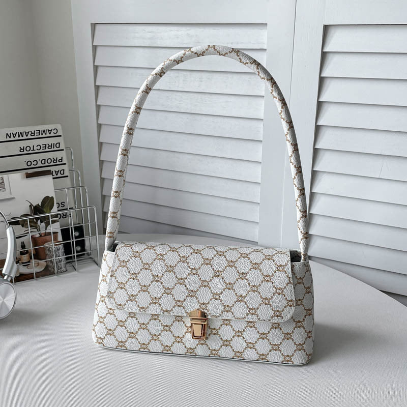 Designer gemusterte Handtasche