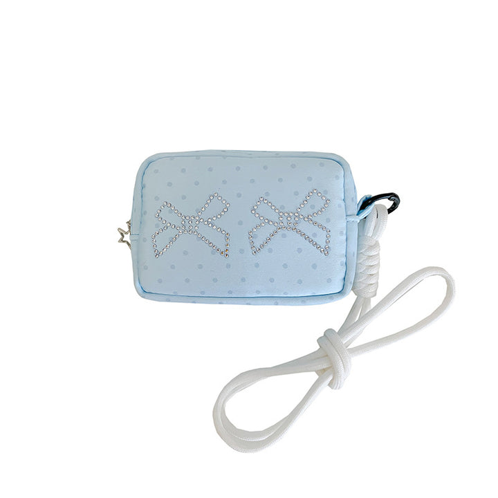 Dekorative Strass Mini-Handtasche
