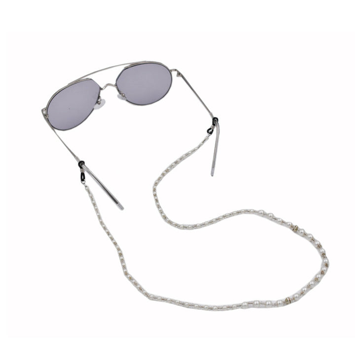Elegante Perlmutt Brillen Kette Karnz