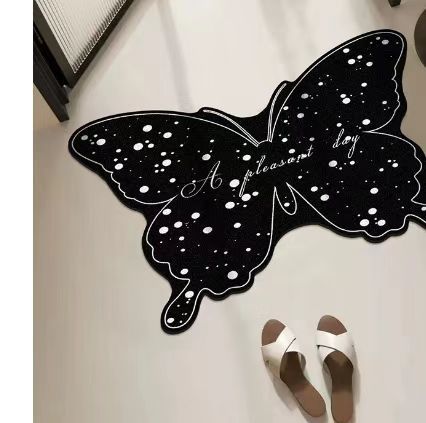 Künstlerischer Schmetterling Teppich