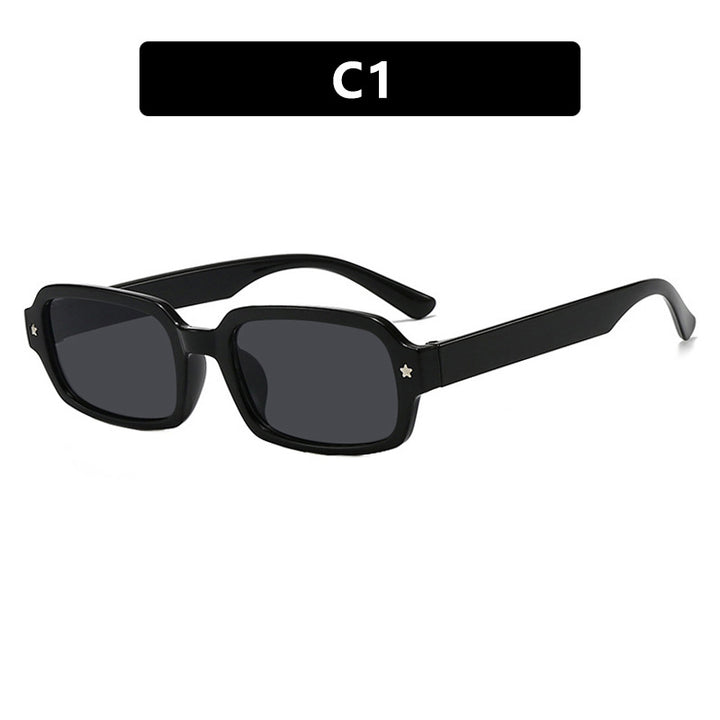 Damen modische Rechtecksonnenbrille mit herausragendem Design und schützendem UV-Filter Karnz
