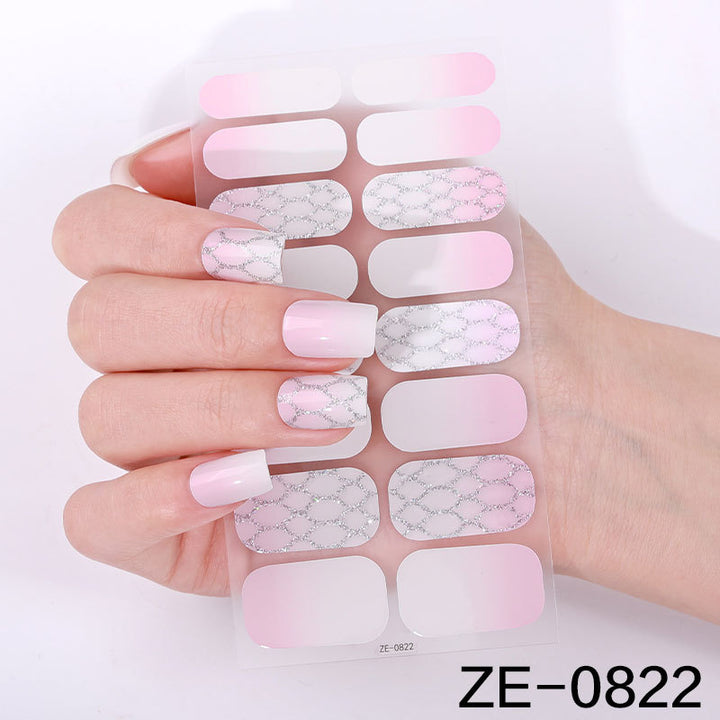 Elegante Nagelkunst Aufkleber