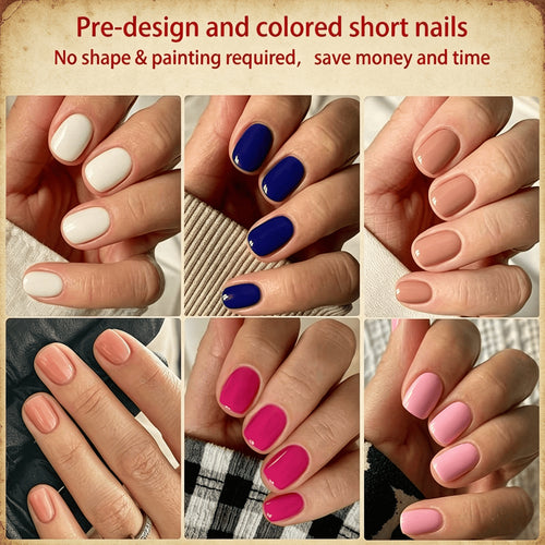 Vielseitiges Soft Gel Nagel Tip Set Karnz