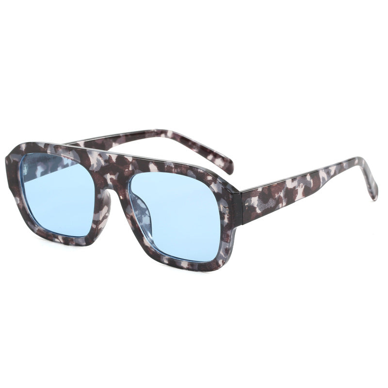 Damen oversize quadratische Sonnenbrille mit modernem Design Karnz