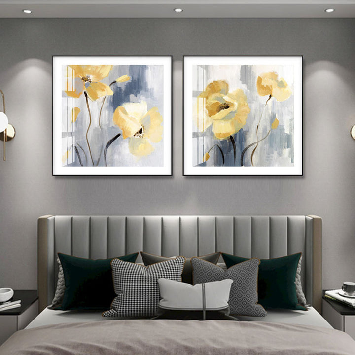 Motivierende Botanische Wandkunst Druck