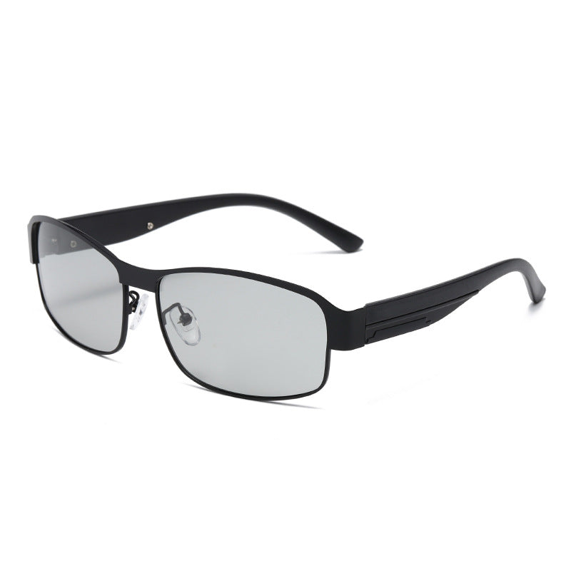 Damen Sportliche Sonnenbrille mit robustem Metallrahmen und polarisierenden Gläsern Karnz
