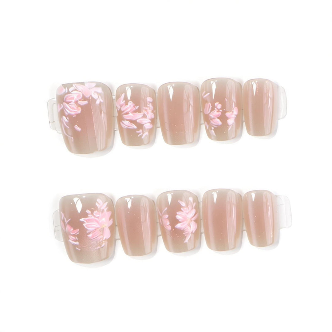 Blumen Design Press-On Nagel Set Karnz
