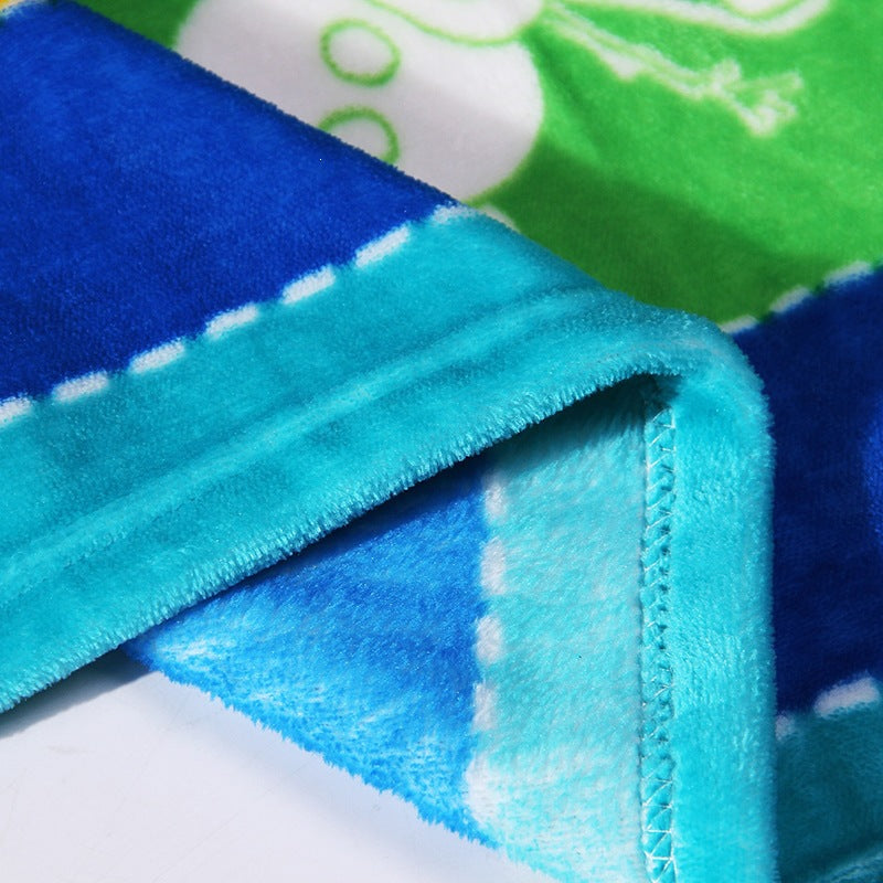 Cartoon-Themen Fleece-Wurfdecke