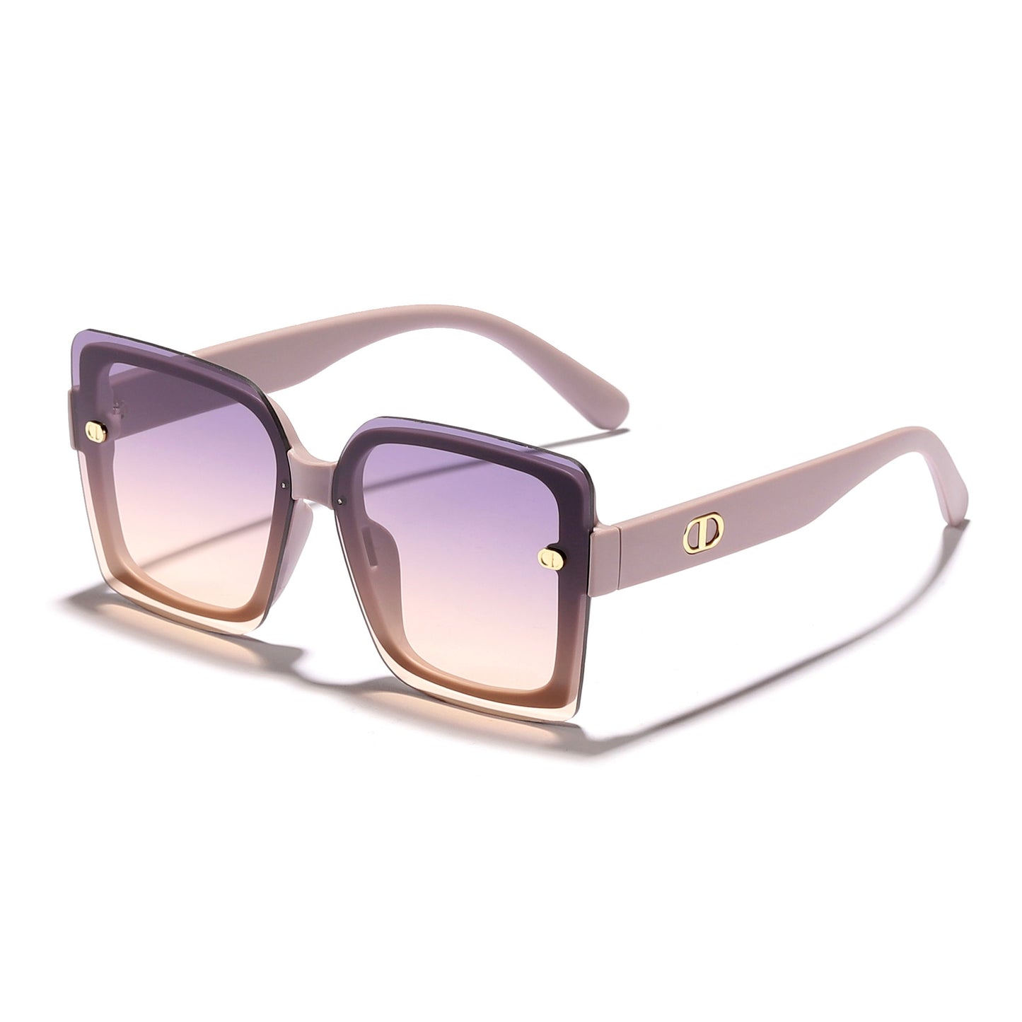 Damen stilvolle Sonnenbrille mit hochwertigem gradienten Gläsern Karnz