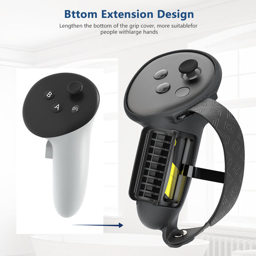 Ergonomische VR-Controller-Halterungen mit Verbesserten Griffen Karnz