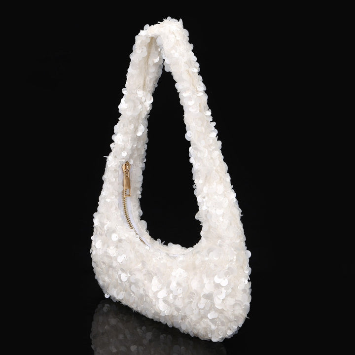 Paillettenverzierte Handtasche