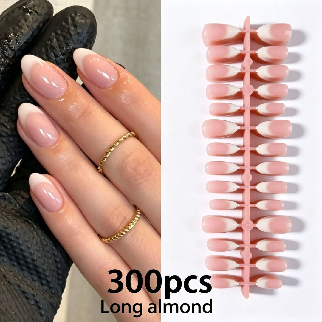 Lange Mandel Press-On Nail Tips Karnz