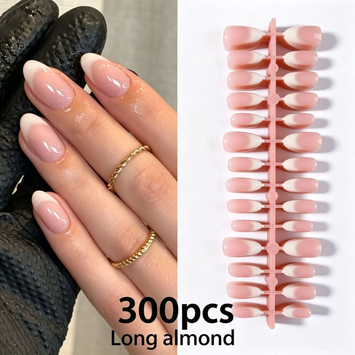 Lange Mandel Press-On Nail Tips Karnz