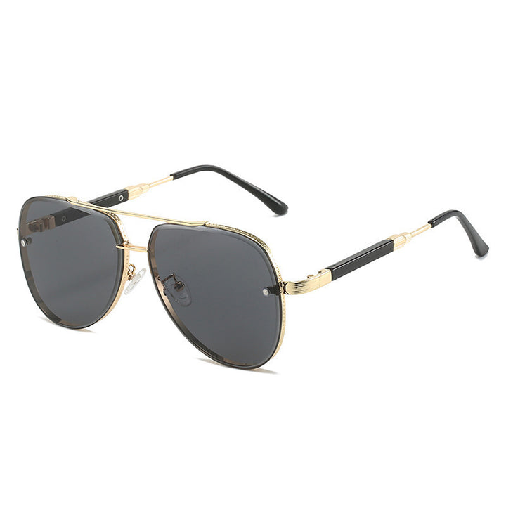 Damen Aviator Sonnenbrille mit stilvollem Gradientenschutz Karnz